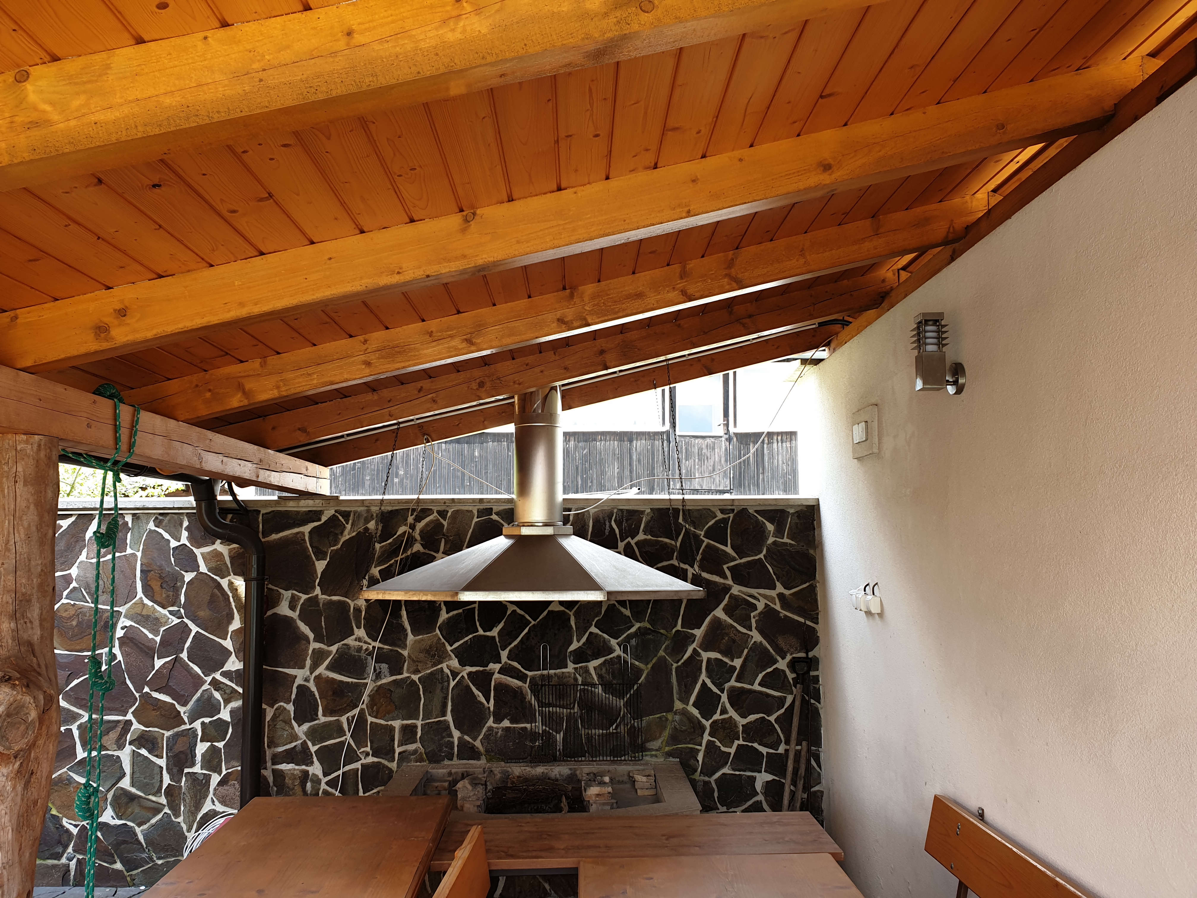 Barbecue gazebo