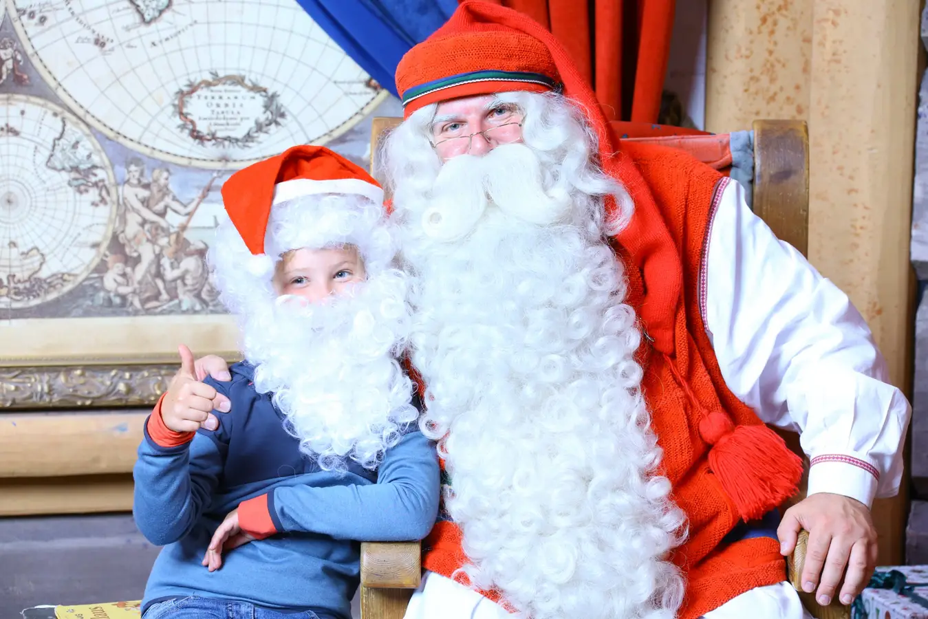 Santa ကိုရှာနေ။