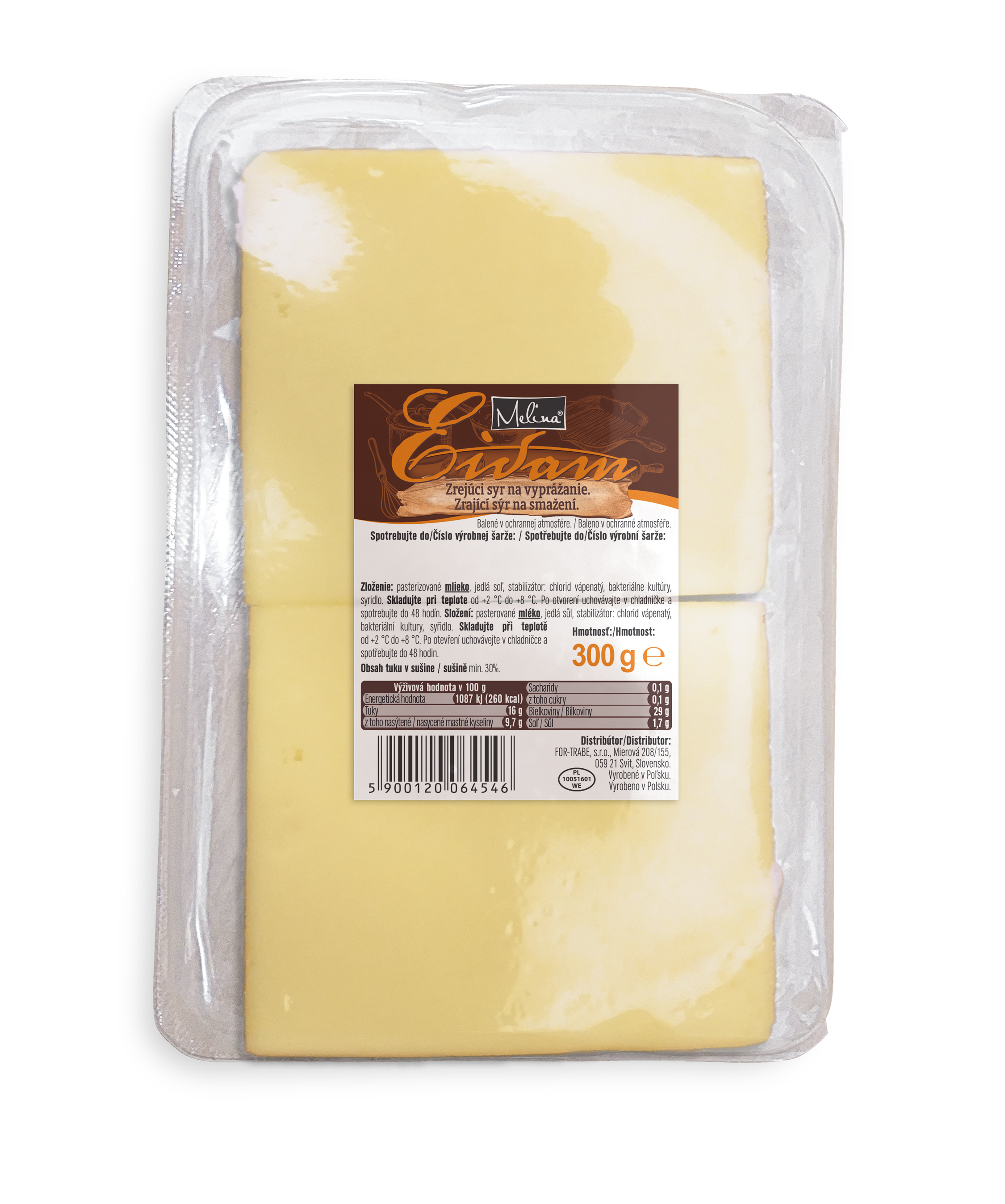 Queso Eidam frito 300g