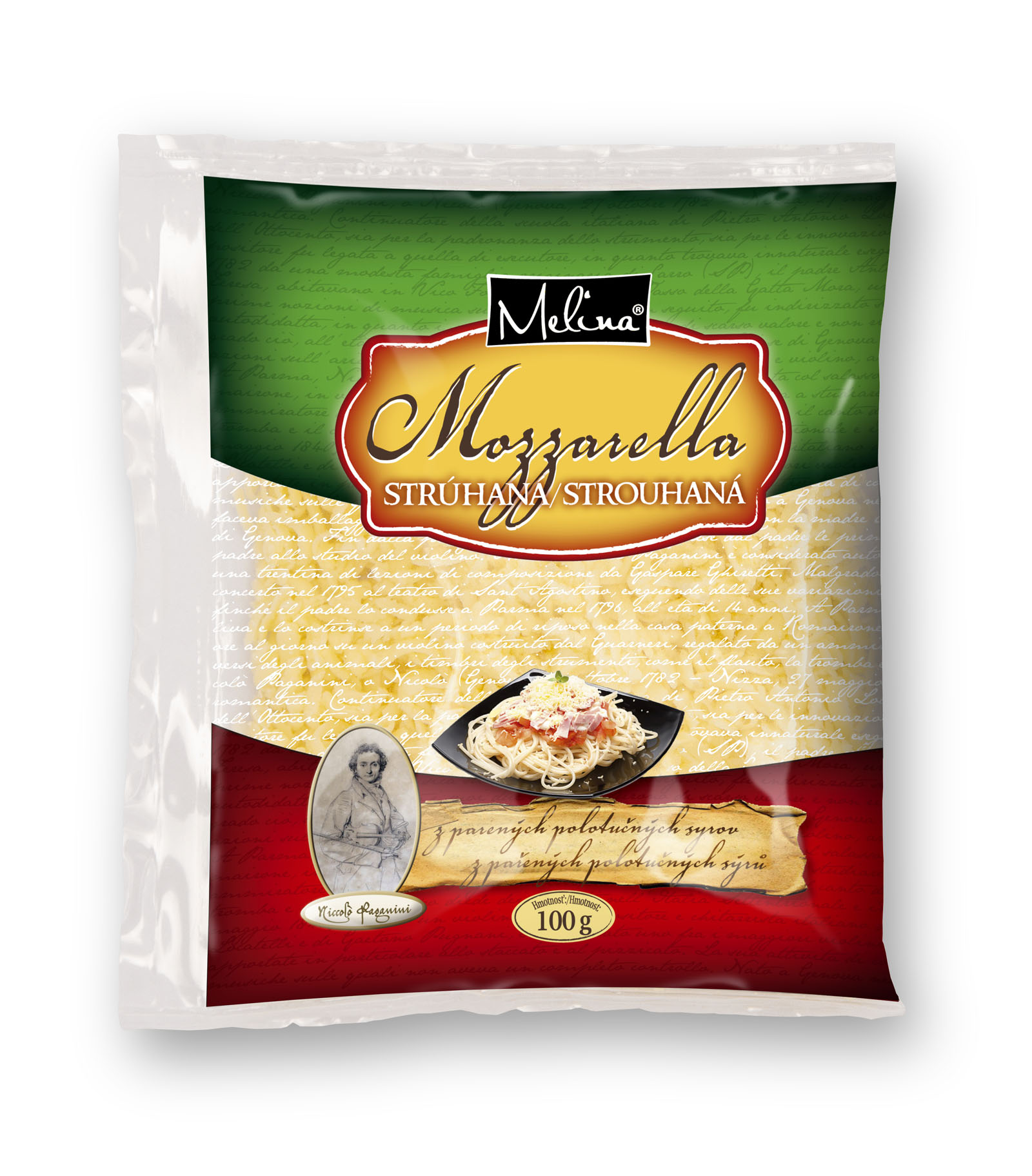 Mozzarella rallado queso