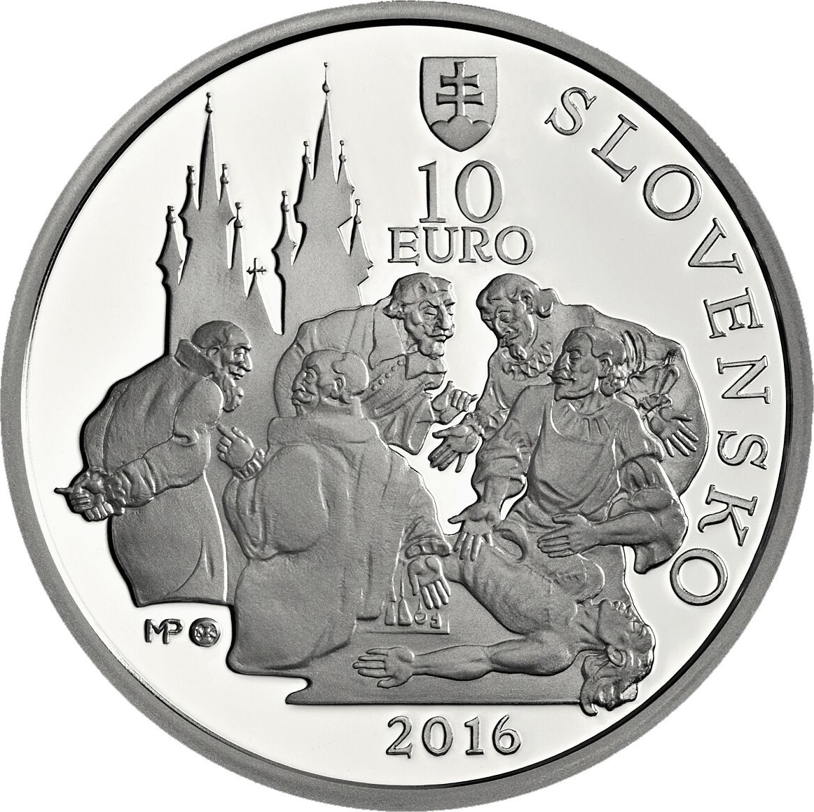 Qullqi qullqi churay qullqi Ján Jessenius – 450 wata paqarisqanmanta