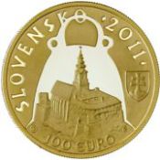 Quri huñuqpa qullqin, 100 euros sutiyuq chaninniyuq Pribin Pribinpa - 1150 wata wañusqanmanta