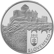 Qullqi huñuqpa qullqinmi 20 euros nisqa chaninchasqa Trenčín Monument Reserva