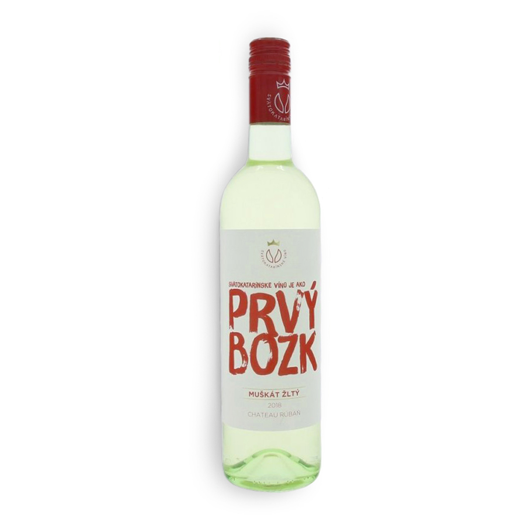 Muscat yellow First Bozk '19 Château Rúbaň