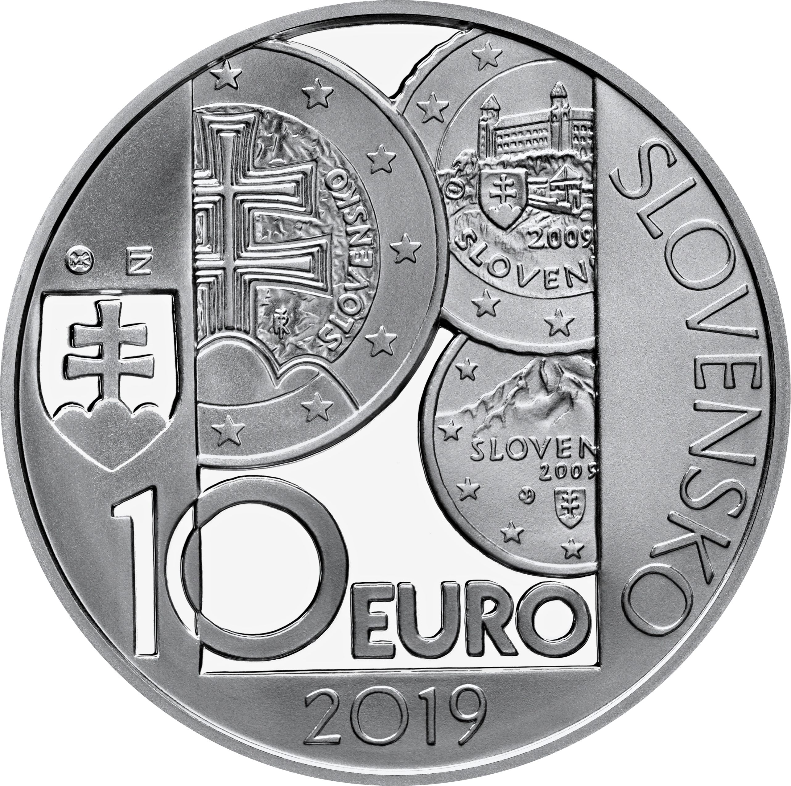 Qullqi churay qullqi 10 euros chanin, 10 wata hunt’akuyninpaq euro qullqi República Eslovaca suyupi riqsichisqa kasqanmanta