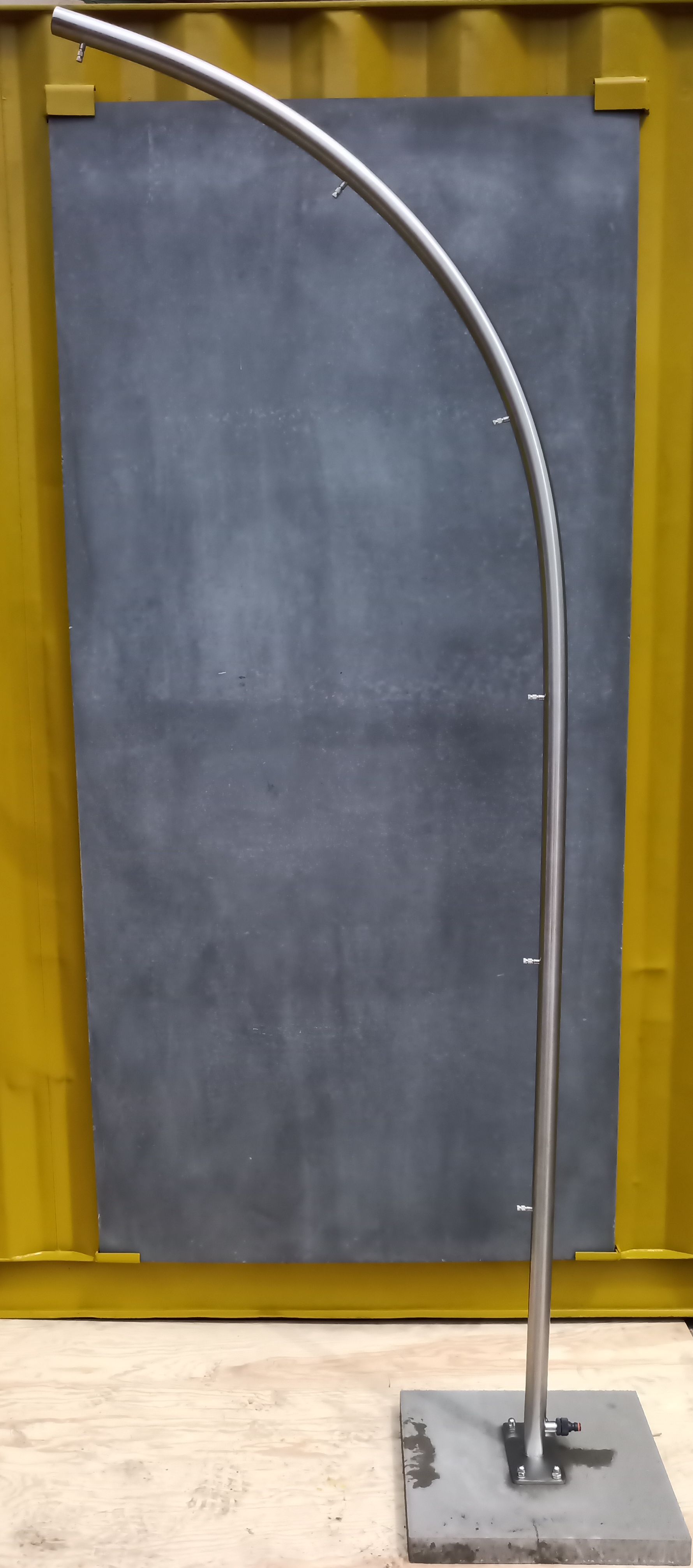 Stainless steel stand para sa paglikha ng ambon ng tubig