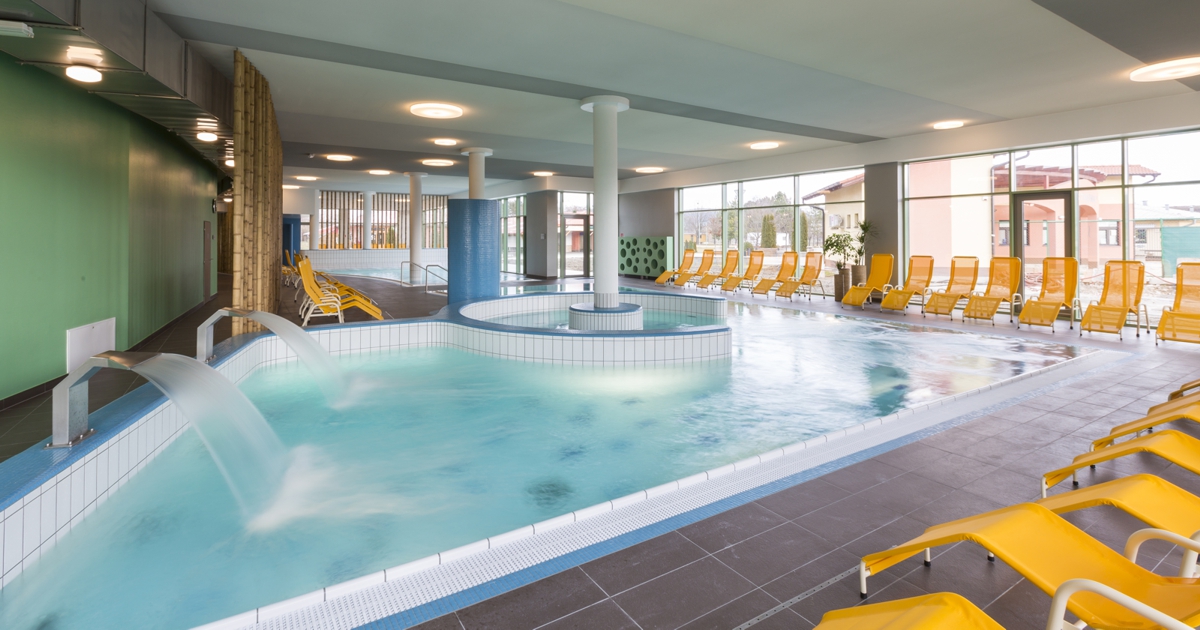Thermal hotel wellness center