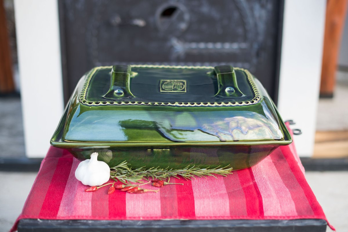 Verde Goliat hornear plato tapayuq